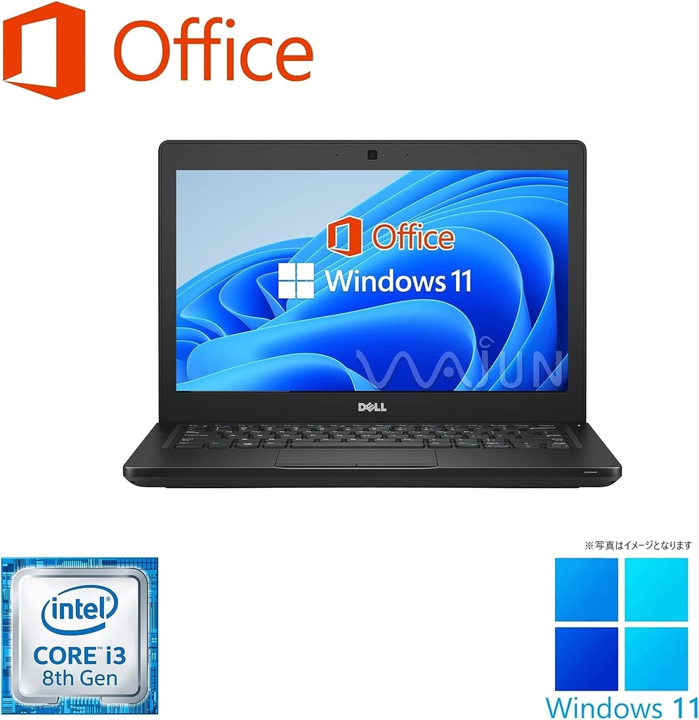 DELL ノートPC 5290/12.5型/Win 11 Pro/MS Office H&B 2019/Core i3-8130U